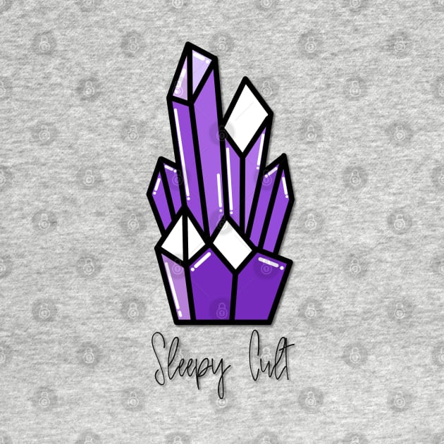 SleepyCult Amethyst Crystal by SleepyCult